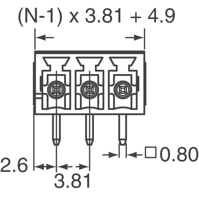 OSTOQ033251 On Shore Technology Inc.  Stiftleisten, Stecker und Buchsen